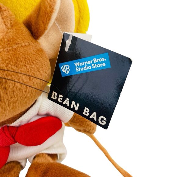 Looney Tunes SPEEDY GONZALES Bean Bag Plush Stuffed Toy w/ WB Store Tag 2000 Y2K - Picture 6 of 9